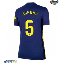 Ženski Nogometni dresi Atletico Madrid Johnny Cardoso #5 Gostujoči 2025-26 Kratek Rokav